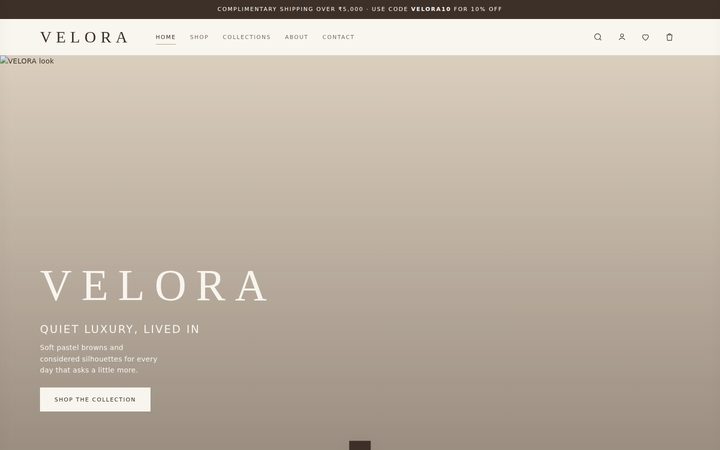 Velora preview